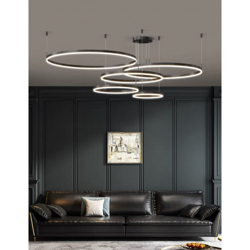 Люстра Rheiden Black